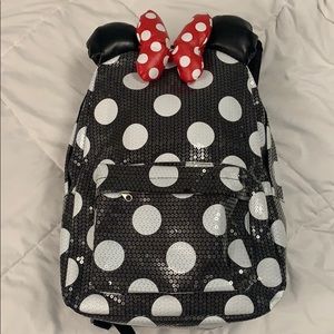 Disney Minnie Mouse Sequined Backpack